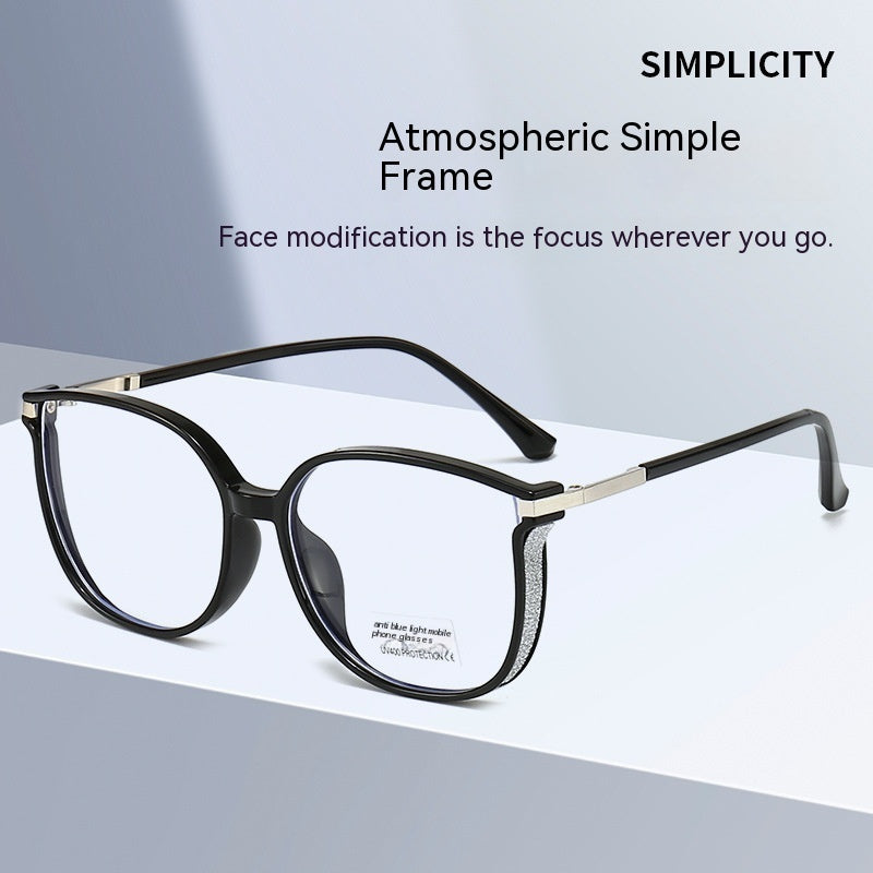 Lunettes de lecture anti-lumière bleue à monture large